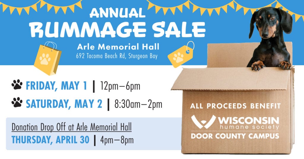 Annual Rummage Sale Info Banner