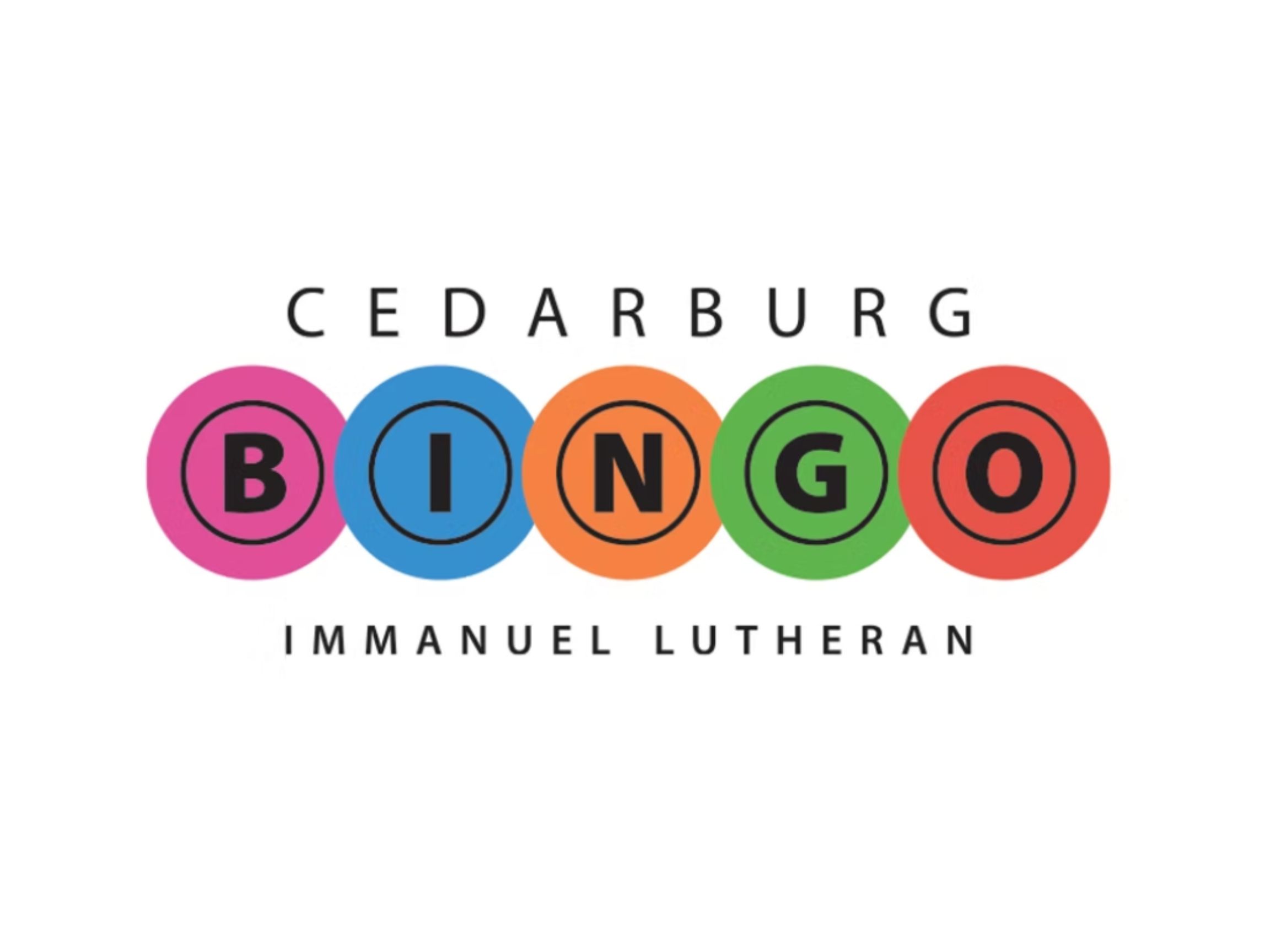 Cedarburg Bingo at Immanuel Lutheran Church