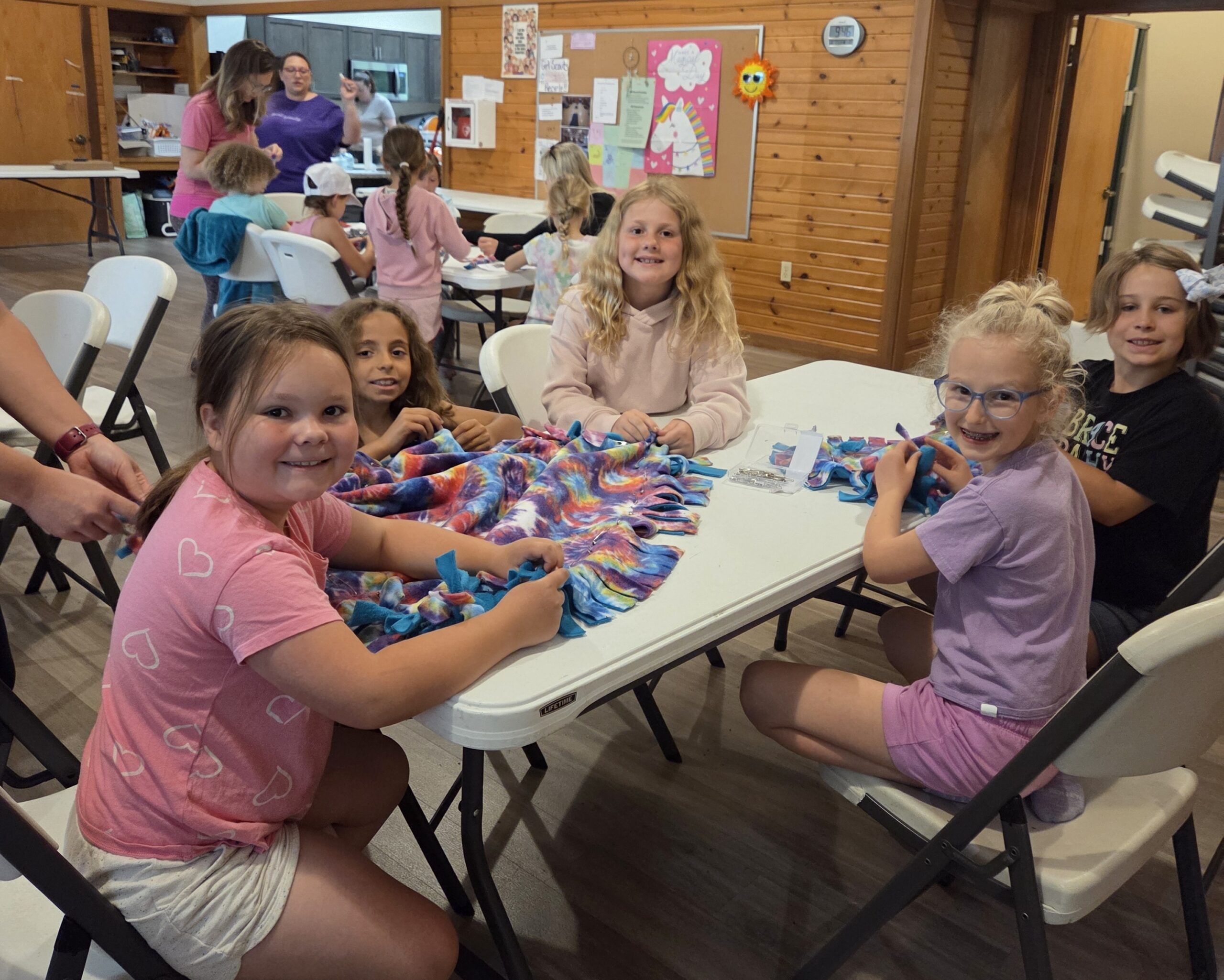 Brownie Troop crafting pet toys