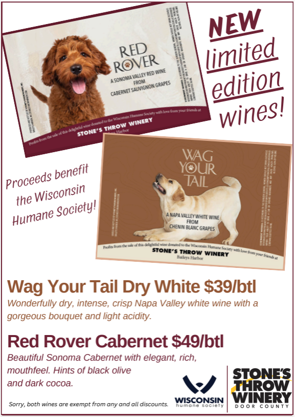 Stones Throw Winery Limited Edition Wines